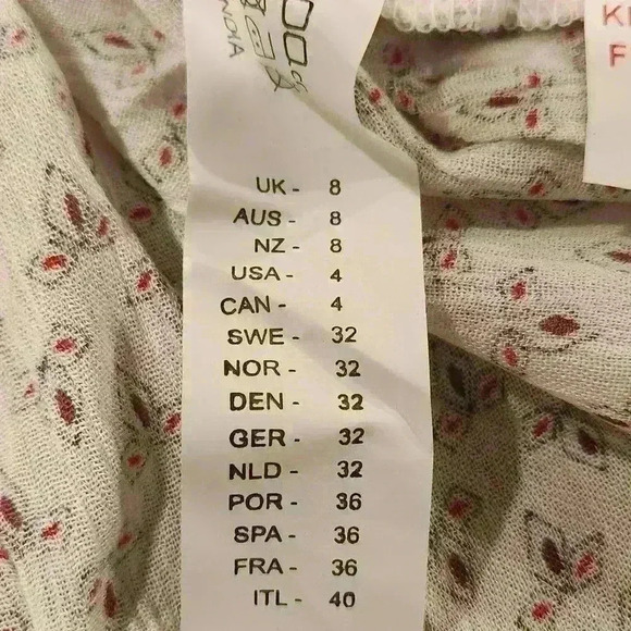 NWT Boohoo Women's Maria Mix Print Long Sleeve Skater Dress Sz 4 US, 8 UK - Picture 7 of 9